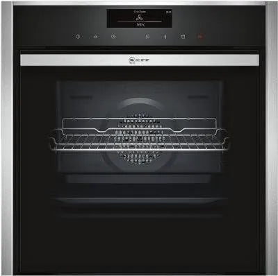 Neff, Trouby, BVT 5864 N MC Elektro Baccofen 71 L / 3650 W / 71 L / 40-275 ° C / pyrolytický, Černá / stříbrná, 71 L, 3650 W