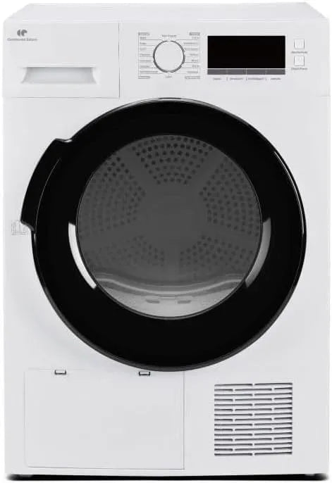 Continental Edison CESL8PCWD, Sušičky s tepelným čerpadlem, Kontinentální Edison Tepelné čerpadlo Sušička - 8 kg - 60 cm - Třída D - bílá