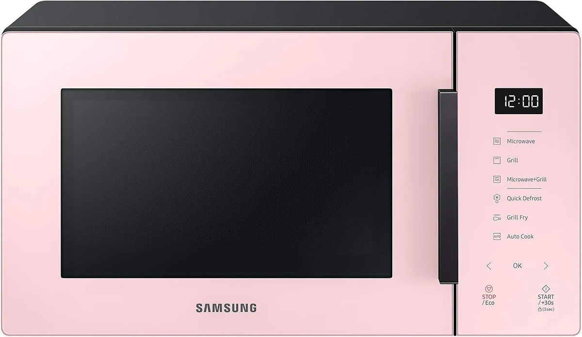Samsung MG23T5018CP/ET MG23T5018CP, Mikrovlnné trouby s grilem, stolní mikrovlnná skelná konstrukce / ET, křupavé vaření, AirFry, mikrovlnná