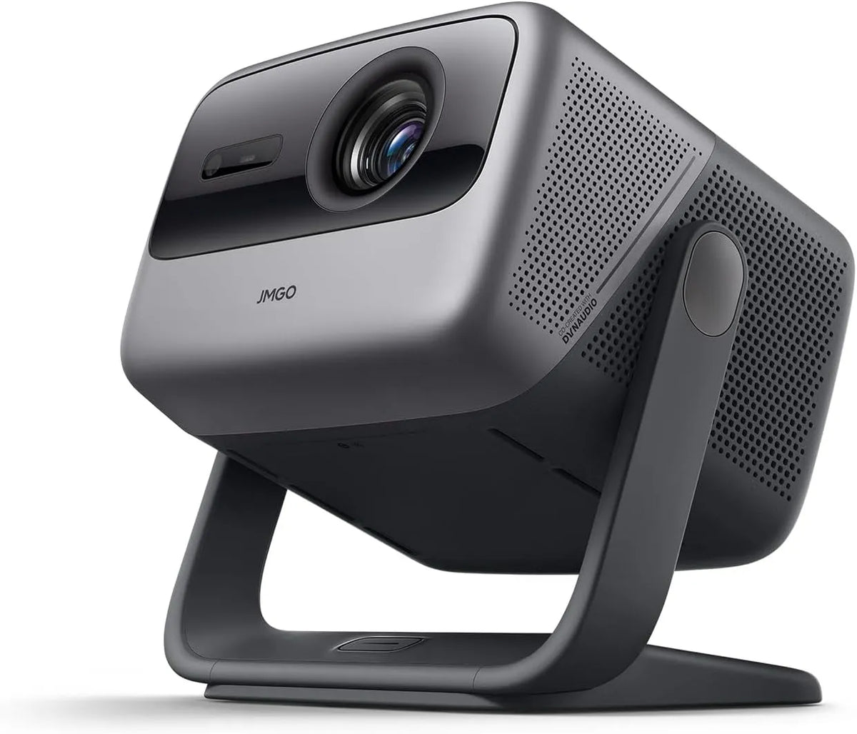 Amazon Renewed 2x10W, Projektory, JMGO N1 Ultra Beamer 4K, MALCTM Triple Laser Projector & Gimbal Auto Image, Černá, 4K, 2x10, 10W, 26dB