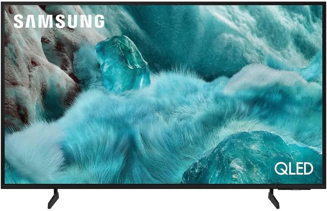Samsung HDR10 TQ55Q7F, Televizory, + - QLED TV 55 (140 cm) - 4K UHD 3840 x 2160 - + - Smart TV - Gaming Hub - 3 x, Černá, QLED, 140 cm, 4K
