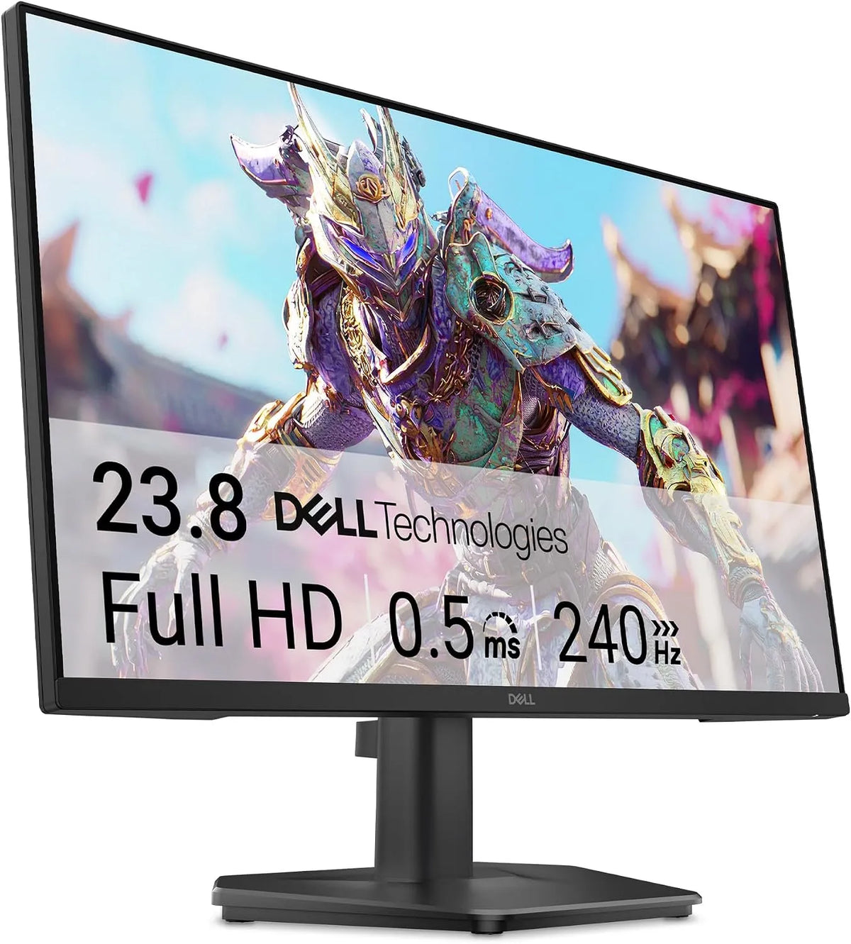 Dell SE2426HG, Monitory, 24 Gaming Monitor, Full HD (1920x1080), 240Hz, Rychlé IPS, Černá, 24 G, Full HD, 1920x1080