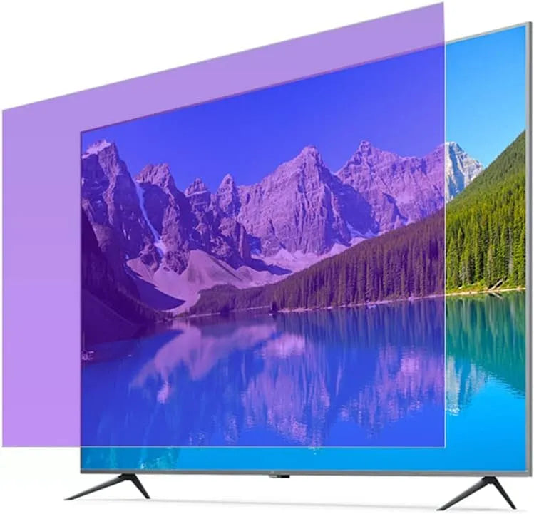 AIZYR, Ochranné prvky obrazovky TV, Anti- Blue Light Film Transparentní LCD TV HD Clear obrazovka Protector Eyes, Průhledná, 77inch, 1722x993mm