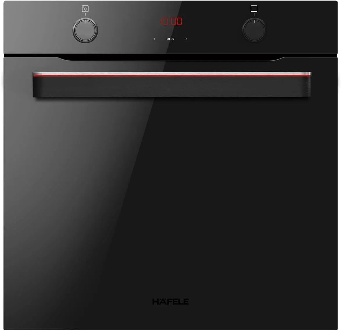 HÄFELE BC54ABi6a, Trouby, Assedo Pečení pece černá všechny černé design, Černá, 77 l, 1 x 25, 595 x 595 x 575 mm, 600 × 560