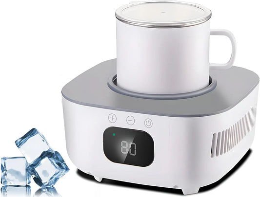 Generisch, Laboratorní chladicí kontejner, Přenosná blast lednice - 50 W Chytrá Mini lednice, rychlá lednička na plochu, Bílá, 50 W, 1 kg