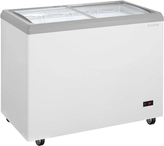 GastroHero ECTE217, Truhlicové mrazničky, Ice Cream Mrazicí box, 217L, LED osvětlení, bílá