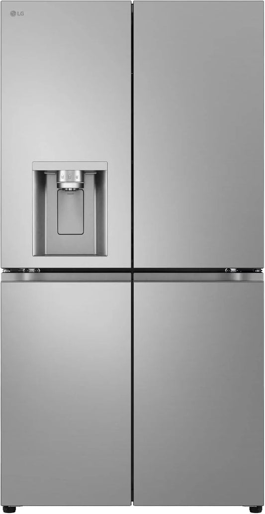 LG GML960PYBE, Kombinované chladničky s mrazákem, Americká lednička, Combi lednice, Clooning +, E- klasifikace, 641 l, antiotisk, Stříbrná