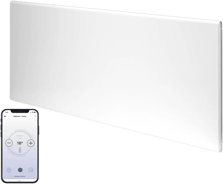 ADAX IP24C, Topné prvky, Neo H Elektrická montáž topných stěn - Konvektorové topení Elektricky, Bílá, 1000W, 330mm, 87 mm, 210 mm