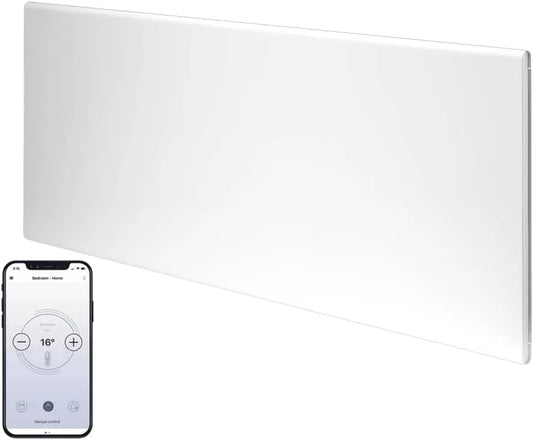 ADAX IP24C, Topné prvky, Neo H Elektrická montáž topných stěn - Konvektorové topení Elektricky, Bílá, 1000W, 330mm, 87 mm, 210 mm