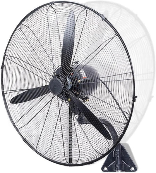 TYH 80cm/31.5in 90-Grad-oszillation, Nástěnné ventilátory, Průmyslový nástěnný ventilátor pro montáž na zeď s 90 stupňovou oscilací, Bílá, 80cm