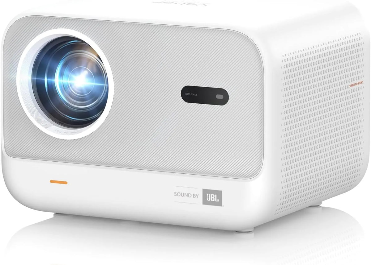 Yaber PROJECTOR 1080P WiFi6, Projektory, Beamer Sound by JBL, Native PROJECTOR, Yaber L2s Seamless Autofocus Video, Černá, 16 W, 8W, 3, 5 mm