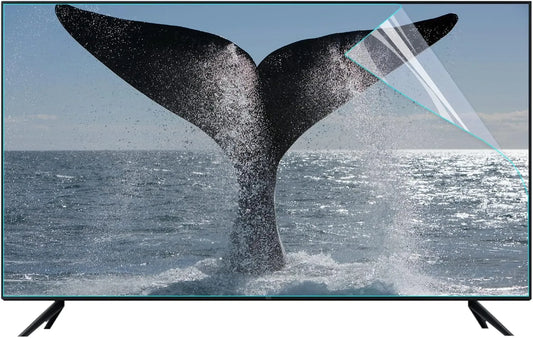 DLAZUM 4K-OLED 48in, Ochranné prvky obrazovky TV obrazovka ochranná fólie různých velikostí, bez glare- free, oční, s modře, Černá, 4K, OLED
