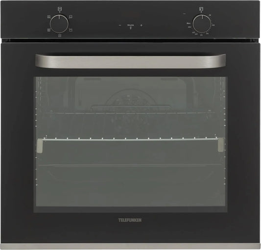 TELEFUNKEN BOV75HAI, Trouby, Telefunk pečení pece built- in zařízení built- v troubě self-dostatek 78 litrů, Černá / stříbrná, 78 l, 60 cm, 2 l