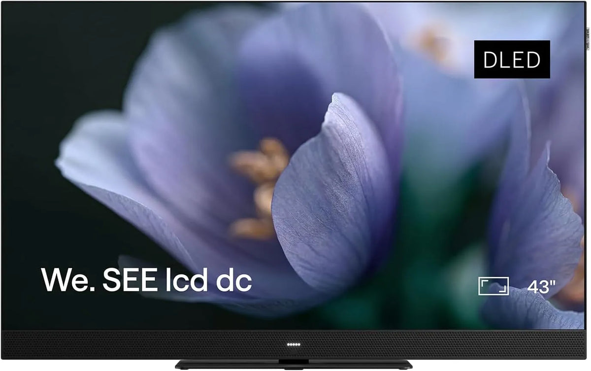 LOEWE, Přenosné televizory –. Viz 43 LCD DC, 4K Smart TV, 43 palcová TV s duálním kanálem, Černá, 43 L, 4K, 120 Hz, 60 W