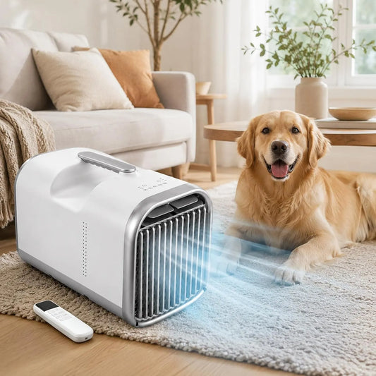 levigationlu 1-12h, Mobilní klimatizace, Motorhome klimatizace 5100 BTU, 220 V Mobilní klimatizace, S časovač, Bílá, 5100 BTU, 220 V, 1500 W