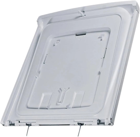 Whirlpool, Detergentní zásuvky, Přístrojový kryt Bauknecht 481010443838 horní část pro horní nakladač pračky, Bílá