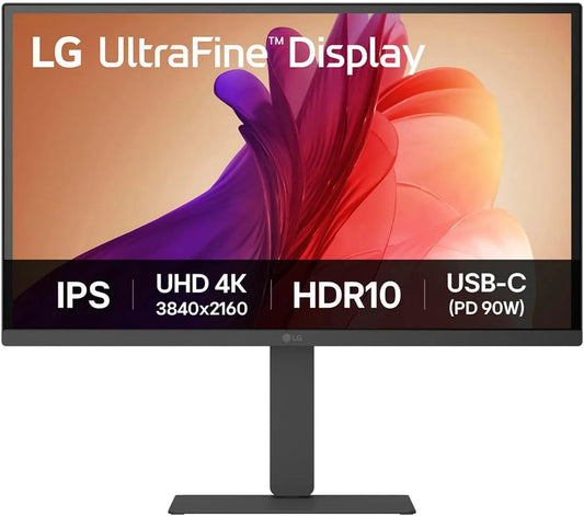 LG 27U730A-B.AEU HDR10, Monitory, UltrafineTM (27 palců) 4K UHD IPS Monitor, USB-C (90W), černá, 4K, 90W, 3840x2160