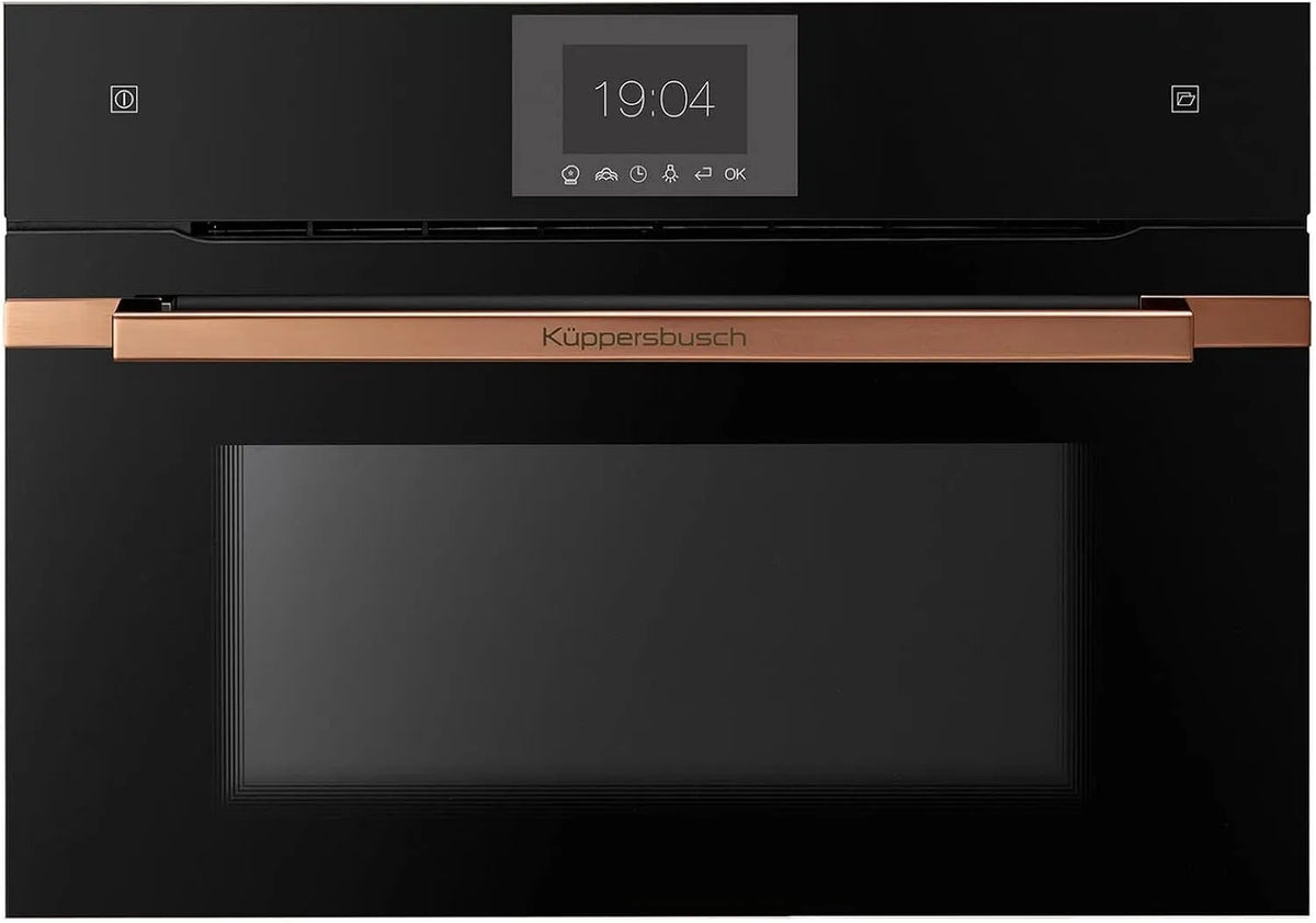 Küppersbusch CBD6550.0SE7, Trouby, K-Series. 5 Parní trouba černá / měděná, Černá, 44 l