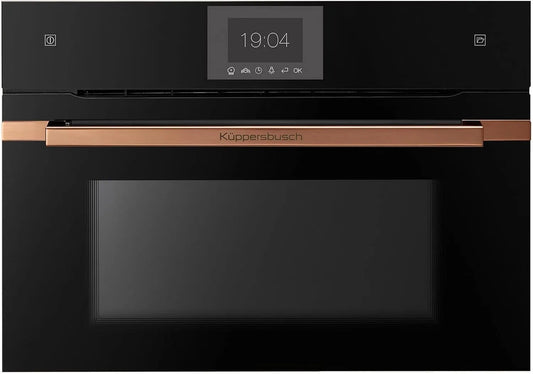 Küppersbusch CBD6550.0SE7, Trouby, K-Series. 5 Parní trouba černá / měděná, Černá, 44 l