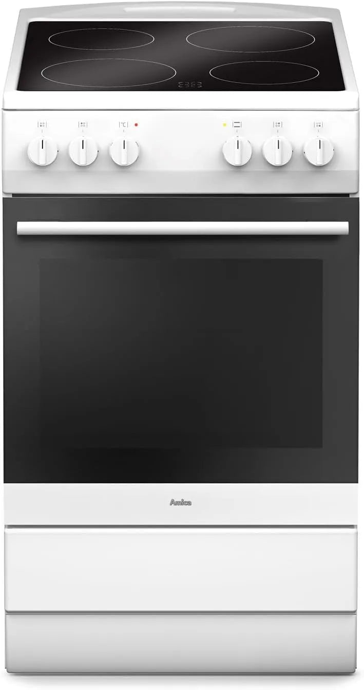 Amica 50er, Sporáky, SHC 11505 W Elektrický sporák - šířka 50. let, bílá, 11505 W