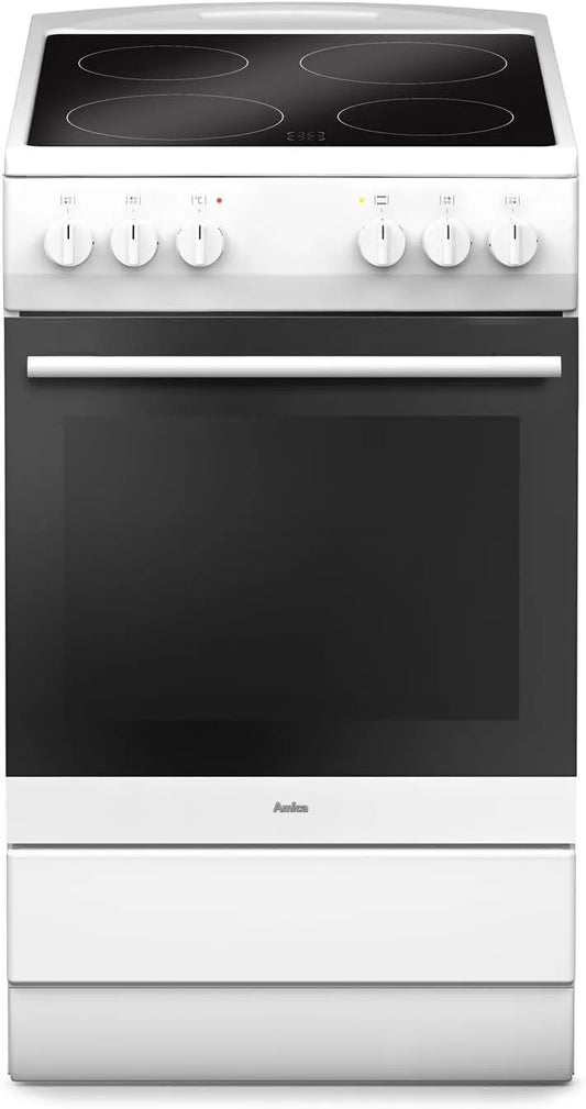 Amica 50er, Sporáky, SHC 11505 W Elektrický sporák - šířka 50. let, bílá, 11505 W