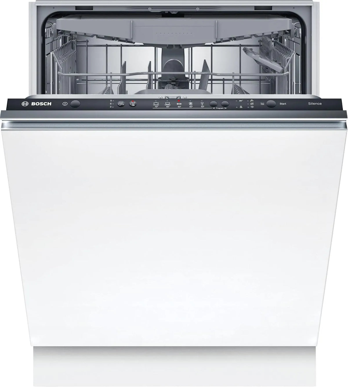Bosch SMV25EX02E, Myčky nádobí, 60 cm, ová série 2 v myčce nádobí, plně zasouvatelná, třída E, Černá, 2 v