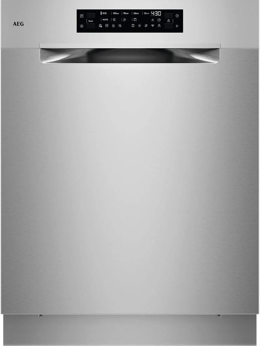 AEG GU8200A2SCM, Stolní myčky nádobí, podstavba 8000 myčka nádobí, 60cm, inteligentní WiFi myčka nádobí, univerzální, Bílá, 38 dB, 8.4L