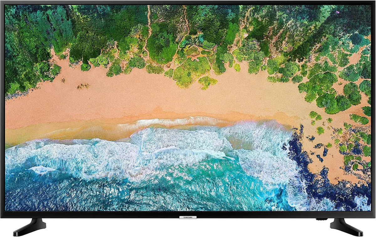Samsung NU7099, Televizory, 125 cm (50 palců) LED TV (Ultra HD, HDR, Triple Tuner, Smart TV) [2018 model rok], Černá, 125 cm, 4K, 840 x 2