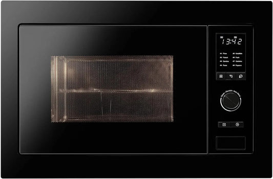 Oranier KMG380, Mikrovlnné trouby s grilem, built- v mikrovlnné troubě s grilem Schwarz, Černá, 1000 W, 25 l