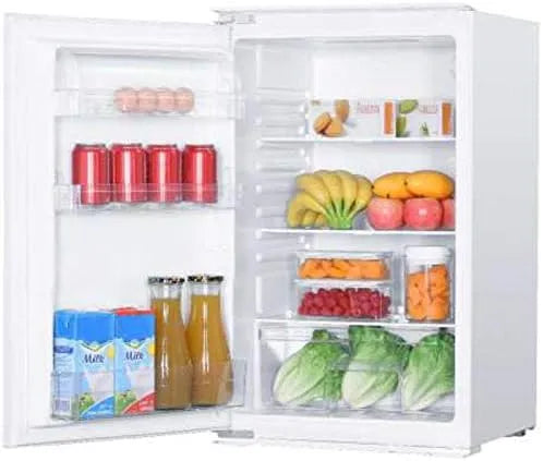SCHOEPF KSE510A, Chladničky, + - + Built- in lednice 129 L - Tichý 39 dB - Automatické rozmrazování - 88 x 54, Bílá, 129 L, 39 dB