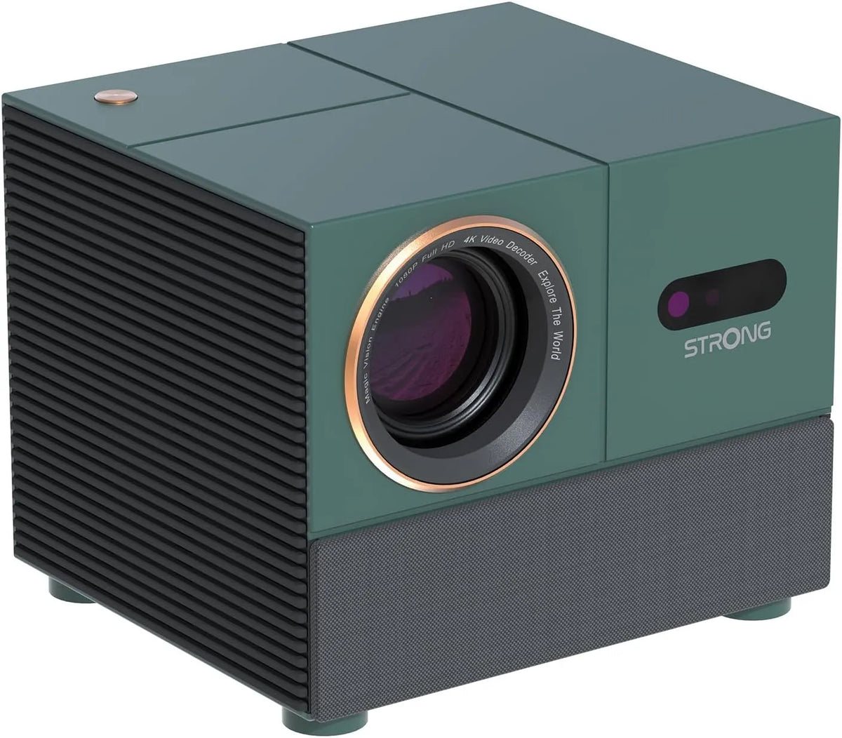 STRONG MIRA1 1080P, Projektory, Silný Smart Beamer Google TV, Autofocus & Keystone, Černá, 5W, 4K, 60 Hz