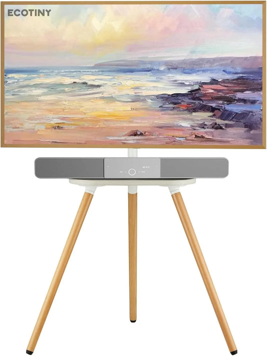 ECOTINY, Stojanové nohy, 35kg TV stojan pro 43 až 65 palců LCD LED OLED displej do 35 kg, Černá, 35kg, OLED, 77 l, 65'