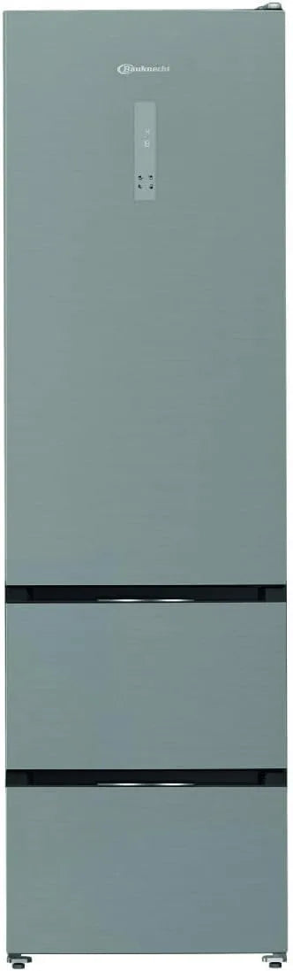 Bauknecht 200C, Kombinované chladničky s mrazákem, KGDD NF Dual Cool Celkem NoFrost Lednice / Mrazicí box / Uživatelná kapacita 351, Stříbrná