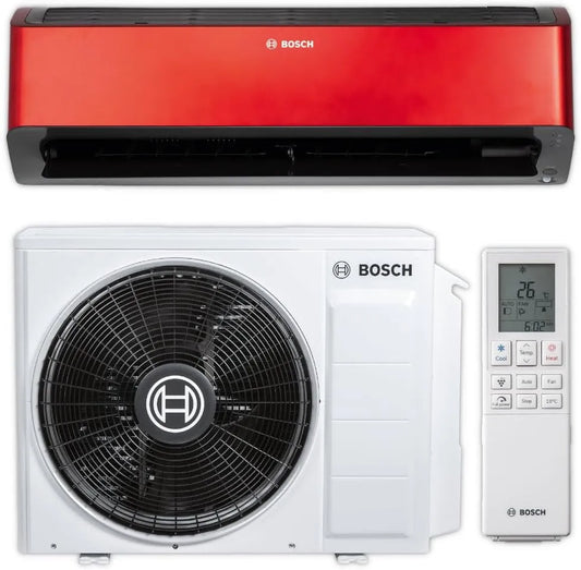 Bosch, Splitové klimatizace, ova rozštěpená klimatizační jednotka kompletní sada, Bílá, 4 dB, 2, 5 kW
