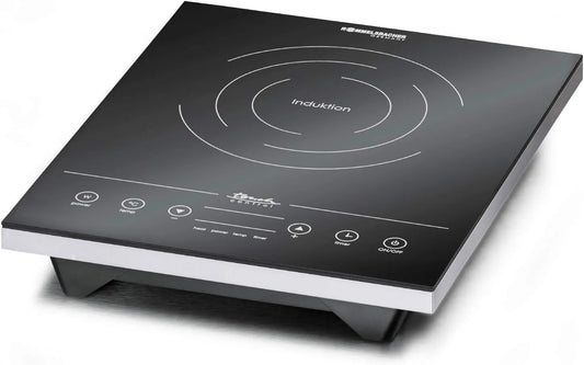 Rommelsbacher 2010/IN, Elektrické vařiče, CT 2010 / IN Indukce jedné horkokrevnosti - skleněná keramika, detekce hrnce, Průhledná, 2000 W, 1 V