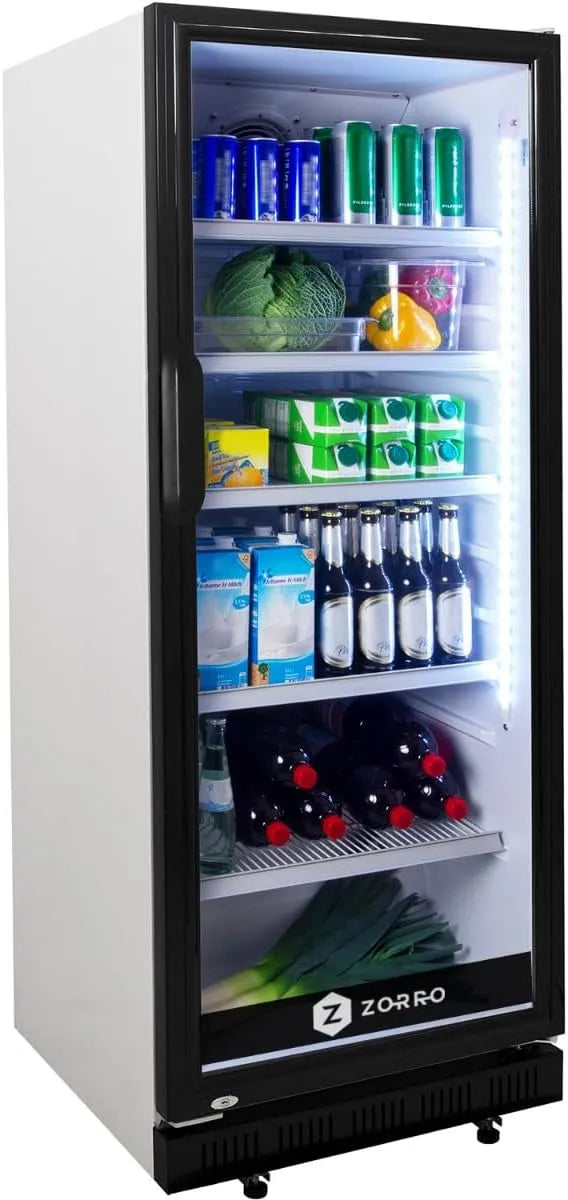 ZORRO, Chladicí lahve, Nápoje Lednička ZK 310 l - bílá / černá - Lahvička Lednička se, Bílá / černá, 310 l, 304 l, 5 v, 1.64 kw