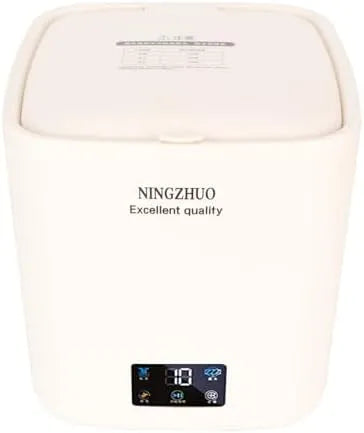 Fockety, Pračky, Přenosná pračka, 7 L Velká kapacita mini pračka, Automatická malá touchscreen, Béžová, 7 L, 1.7 l, 3800 g, 240 V