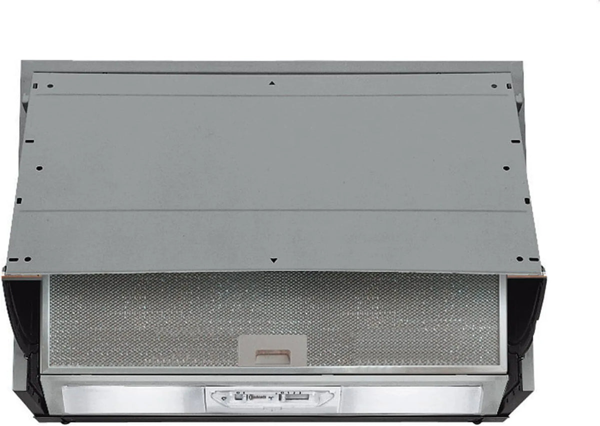 Bauknecht SG/1, Integrované odsávací odsávače, DE 5360 SG / 1 mezistavba 60 cm stříbrná šedá, Černá, 60 cm, 2x3, 1 v, 66, 1 kW