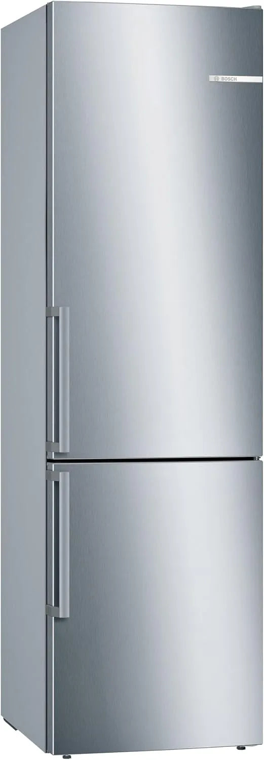 Bosch KGE398IBP, Kombinované chladničky s mrazákem, Domácí spotřebiče Series 6 Freestanding lednice- mrazák kombinace / B / 201 cm /, Stříbrná