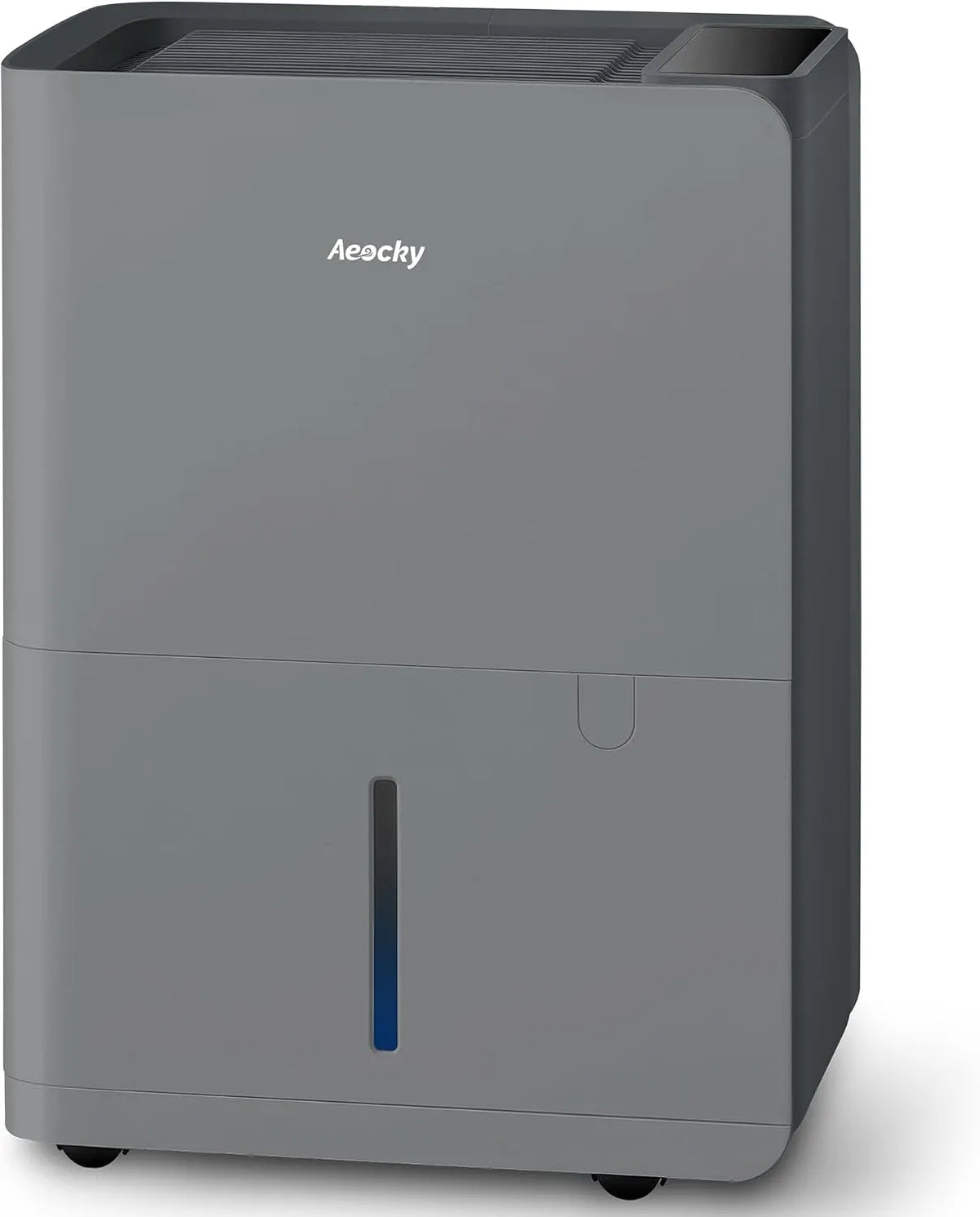 AEOCKY 25L/Tag, Odvlhčovače vzduchu, 25L / den odvlhčovač elektrické, sušička prádla, 2.7L vodní nádrž (šedá), Šedá, 25L, 2.7L, 20 L, 7 mm