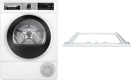 Bosch Hausgeräte WTZ27410, Soupravy připojení, Boschova tepelná čerpadlová sušička pro 8 kg prádla, série 6, A + + +, 176 kWh /, Bílá, 8 kg