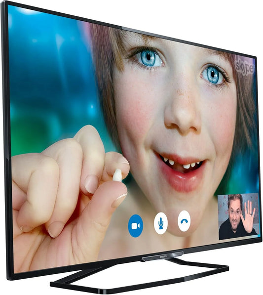 Tp Vision 40PFK6409/12 40PFK6409, Televizory, Philips / 12 102 cm (40 palců) TV (Full HD, Triple Tuner, 3D, Smart TV), Černá, 102 cm, Full HD