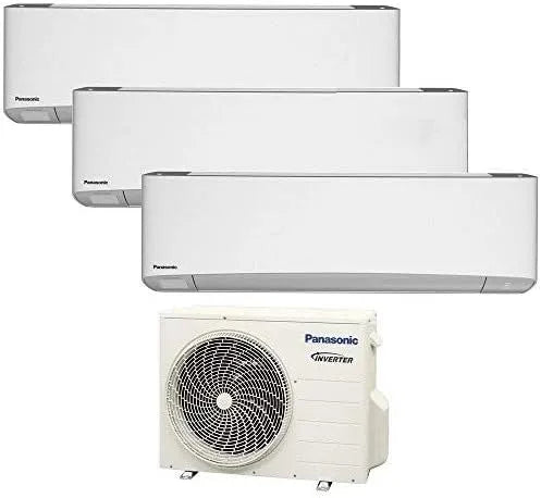 Panasonic, Splitové klimatizace, etherea r32 9000 + 9000 + 9000 btu a + + + zkušební rozštěpený klimatizátor, Bílá, 9000 btu, 000 BTU, 19, 4 cm