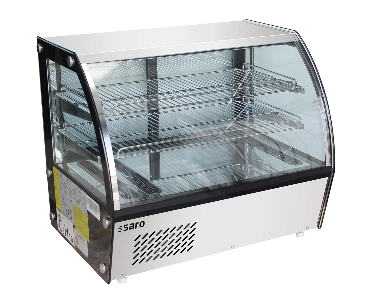 Saro, Příslušenství pro prodej potravin, chladicí vitrína 115 litrů, model LISTETTE 120, Černá, 115 l, 2 v, 230 V, 50 Hz