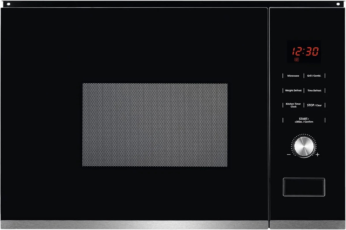 AEG MBK2051-M, Mikrovlnné trouby s grilem, built-v mikrovlnné troubě s grilem Schwarz, Černá, 800 W, 1000 W, 20 l, 255 mm