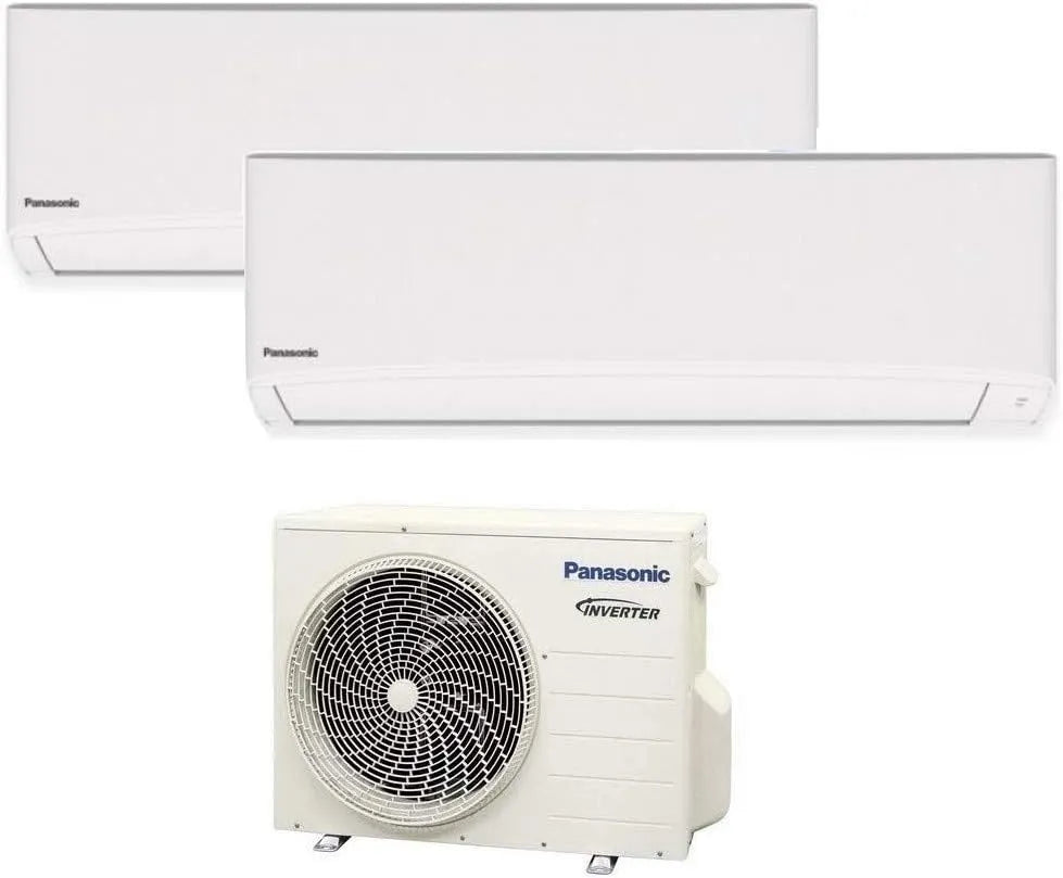 Panasonic, Splitové klimatizace, dual- split klimatizační systém tz a + + + r32 9000 + 9000 wifi nanoex, Bílá, 9000 w, 000 BTU, 25W, 779 mm