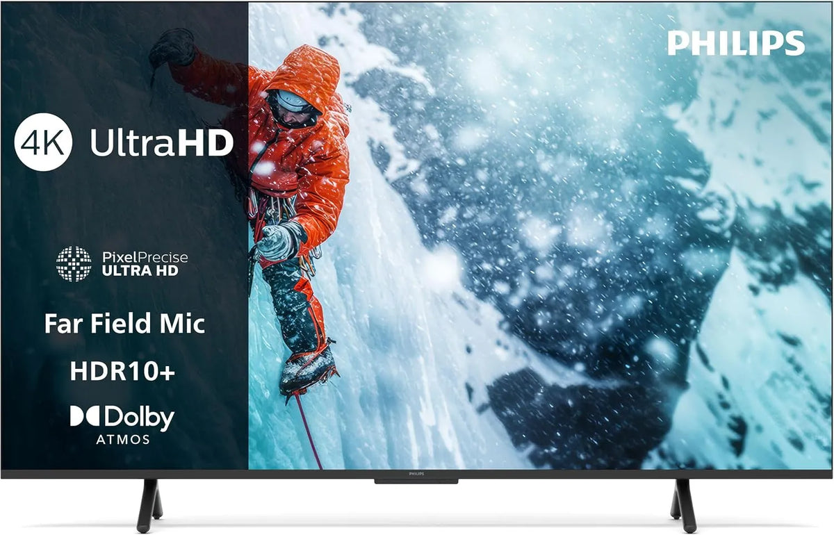 PHILIPS 55PUS7200, Televizory, 4K LED Smart TV - 55 palcový displej s Pixel Precise Ultra HD, platformou Titan, Černá, 4K