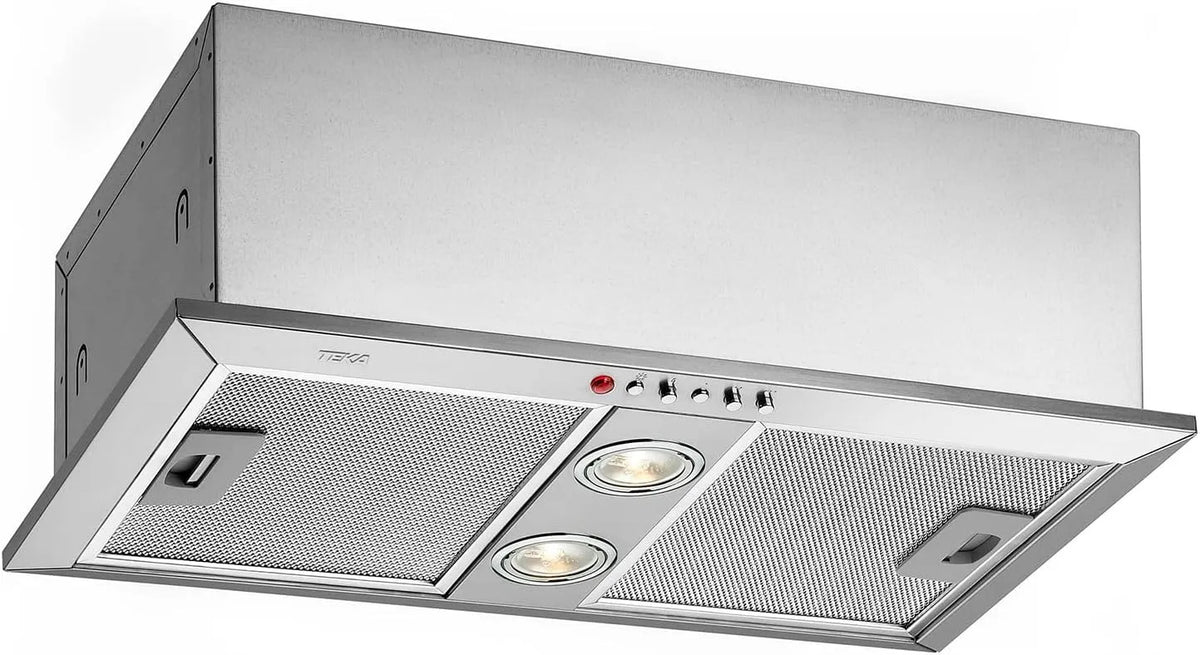 Teka 55/CM GFH55, Ostrůvkové digestoře, GRUPO FILTRANTE 55 / CM INOX, Stříbrná, 55 cm, 2 x 20, 2 × 20