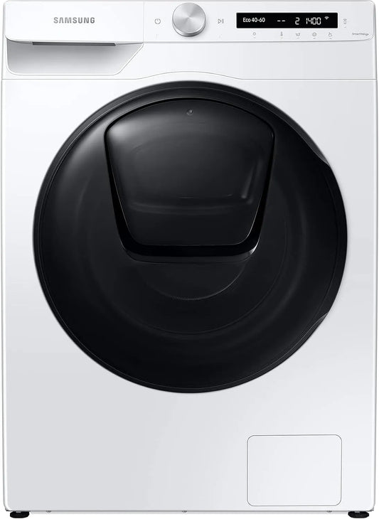 Samsung WD81T554ABW/S2 WD81T554ABW, Pračky se sušičkou, / S2 pračka, 8 a 6 kg, 1400 ot. / min., AddWash, Ecobublina, Jednoduchý ovládací, Bílá